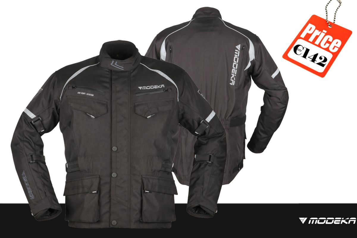 Modeka - Braker softshell motorjas - Biker Outfit